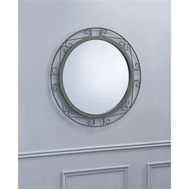 Specchio della camera da letto circolare